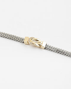 Multi-metal Knot Bracelet